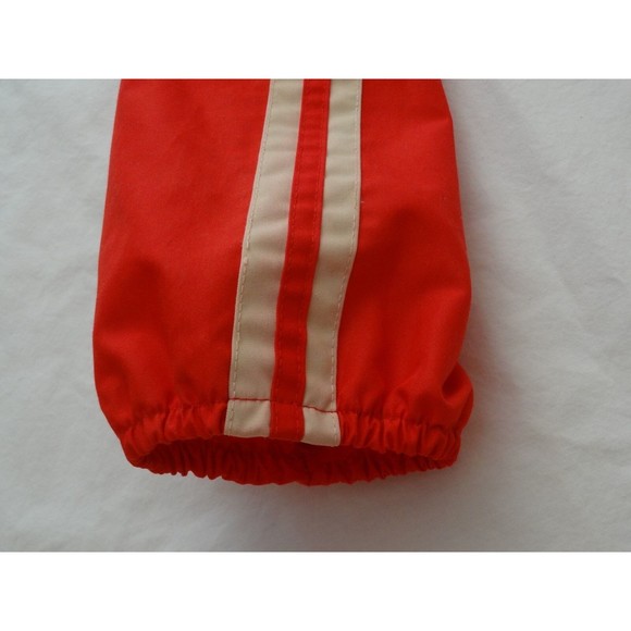 Walt Disney Productions Hooded Jacket L MIckey Mouse Windbreaker Racing Stripes - Picture 8 of 9